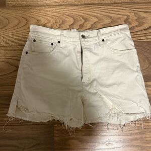 ABERCROMBIE | curve love 4” high rise mom shorts